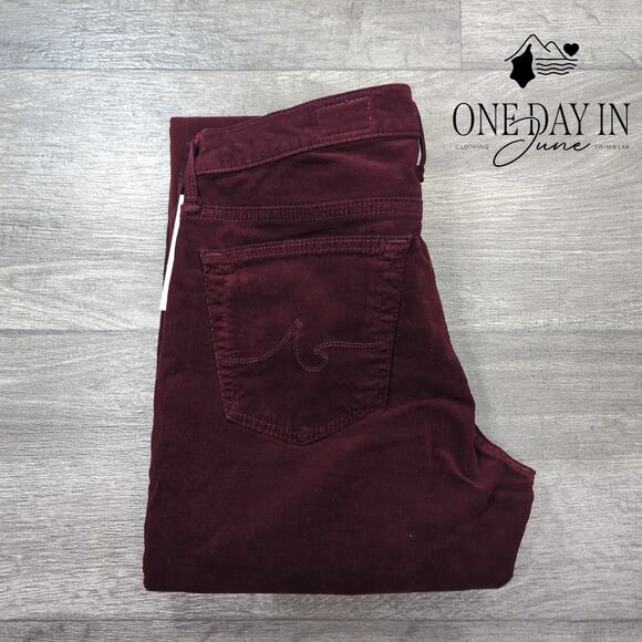 Adriano Goldschmied The Stilt Cigarette Leg Corduroy Pants Size 27 (4) - Picture 6 of 6